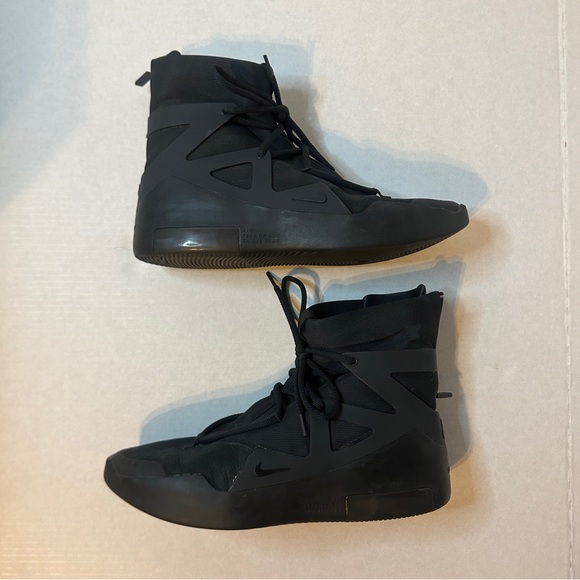 Nike Air Fear of God Triple Black Complete - Picture 3 of 15